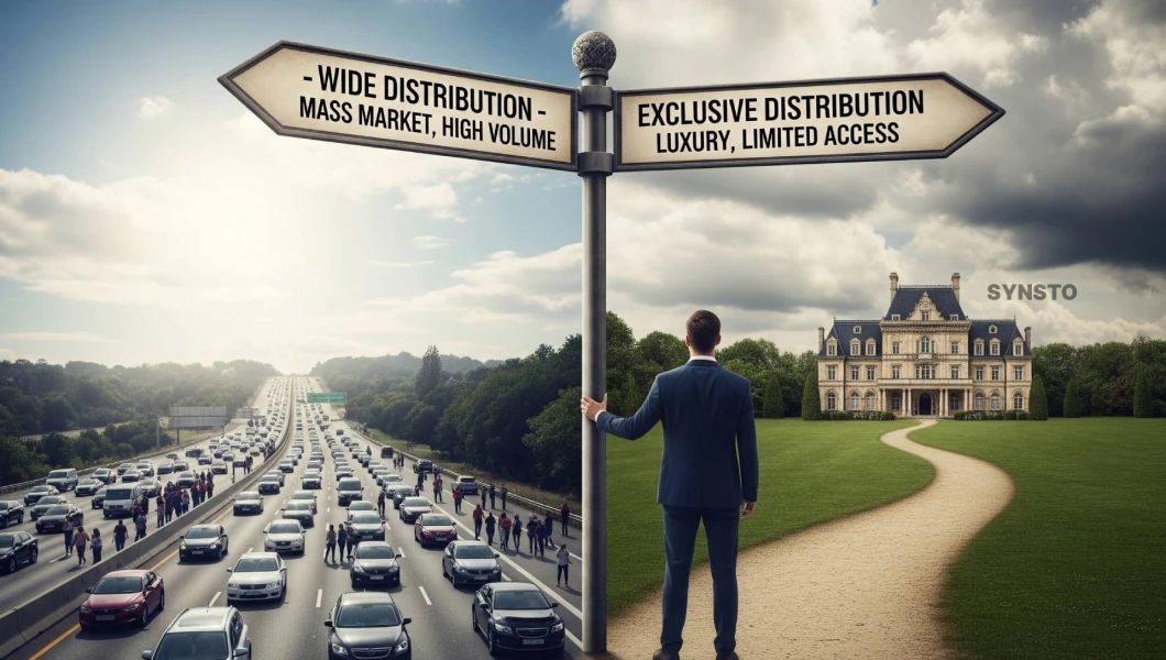 Choosing Between Wide and Exclusive Distribution